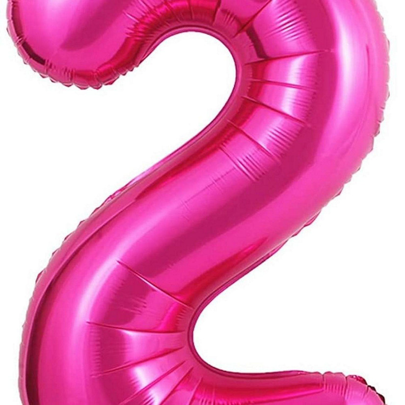Edge Collections - 34" - Pink - Foil Number 2 Image