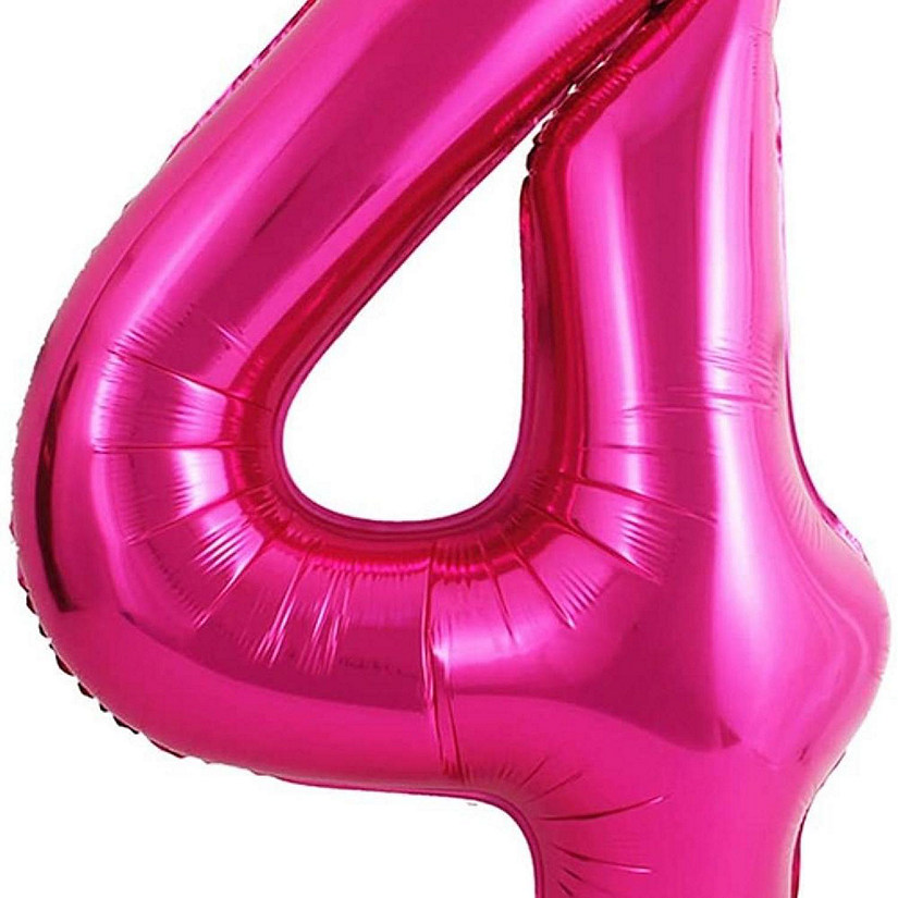 Edge Collections - 34" - Pink - Foil Number 4 Image