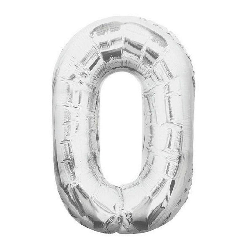 Edge Collections - 34" - Silver - Foil Number 7 Image
