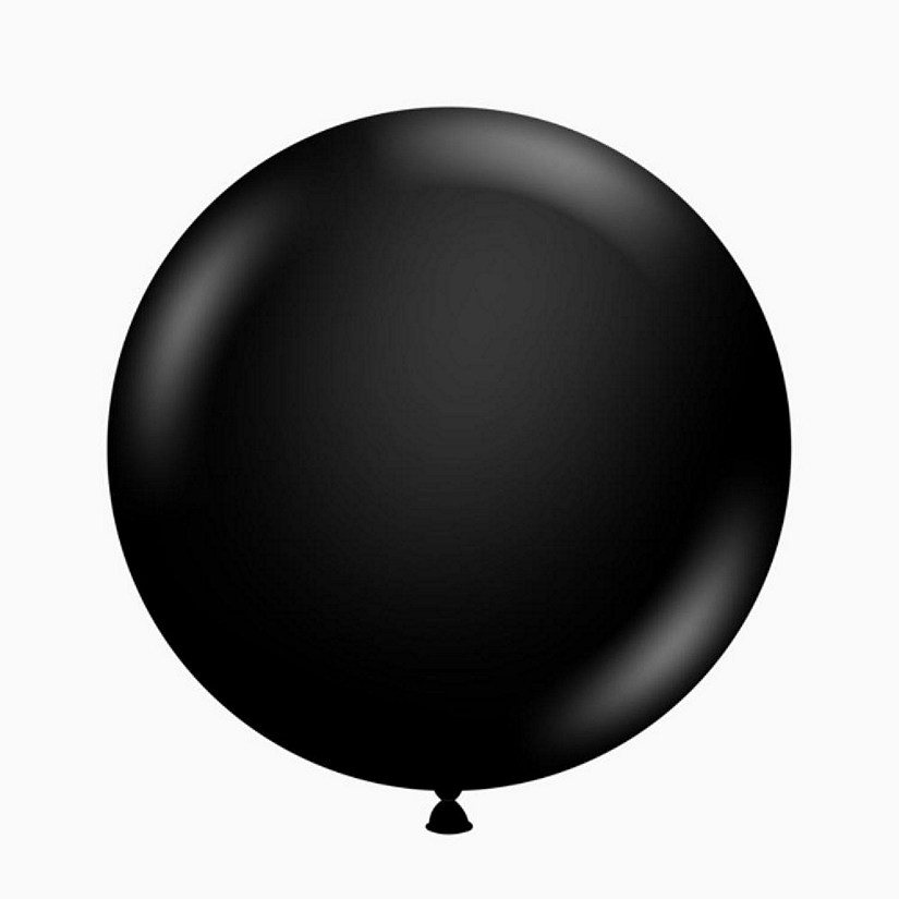 Edge Collections - 36" - Black - Balloons Image
