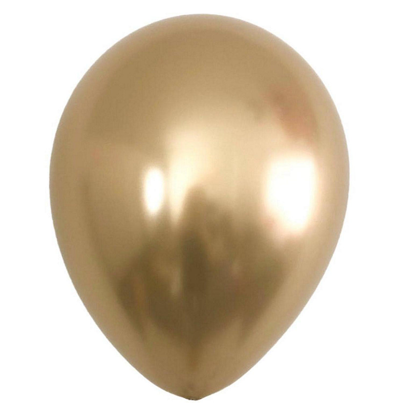 Edge Collections - 36" - Premium Chrome Gold Balloons Image