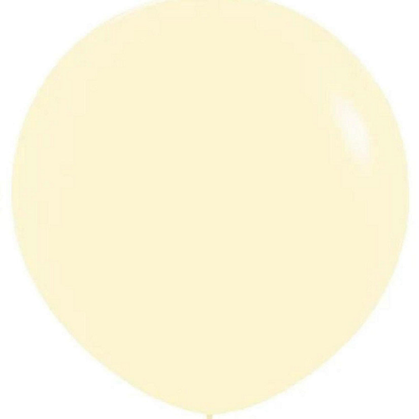 Edge Collections - 36" - Yellow - Pastel Matte Balloons Image