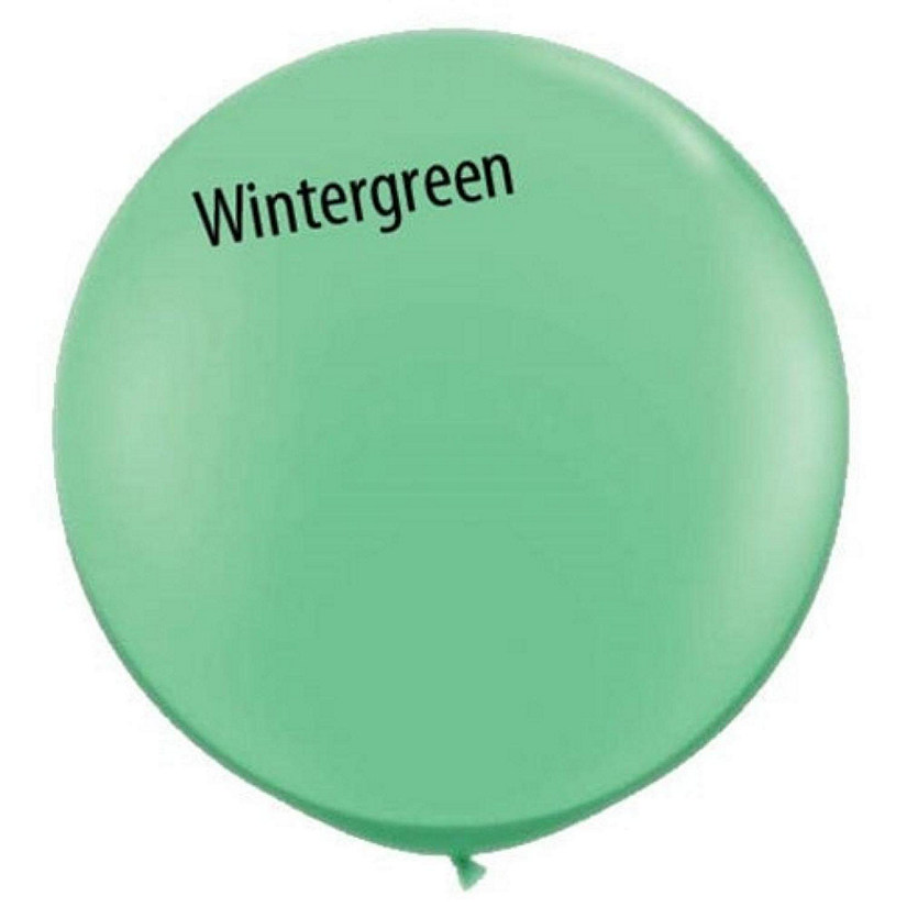 Edge Collections - 3ft - Winter Green Balloons Image