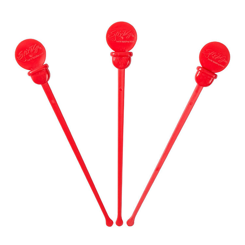 Edge Collections  - 4.75" - Red Stir Stix Plugs! Image
