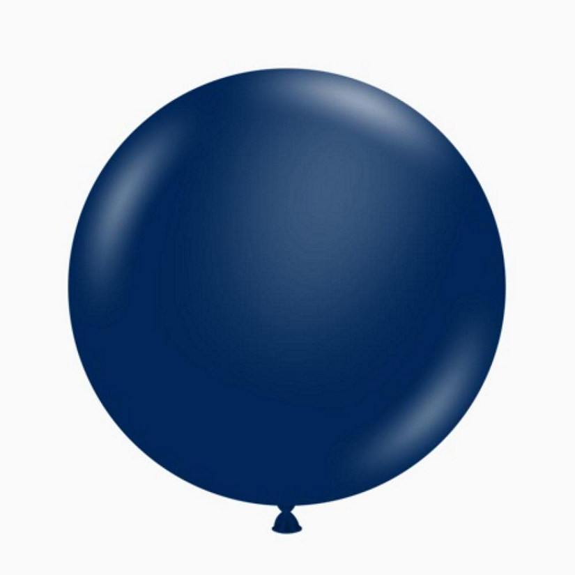 Edge Collections - 5" - Blue - Metallic Midnight Balloons Image