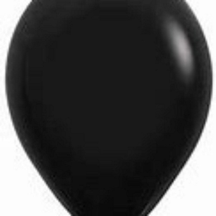 Edge Collections - 5" - Deluxe Black Balloons Image