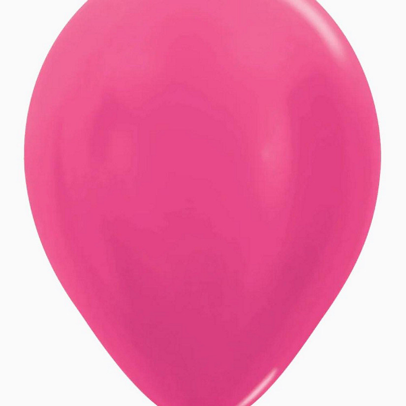 Edge Collections - 5" - Metallic Pink Balloons Image