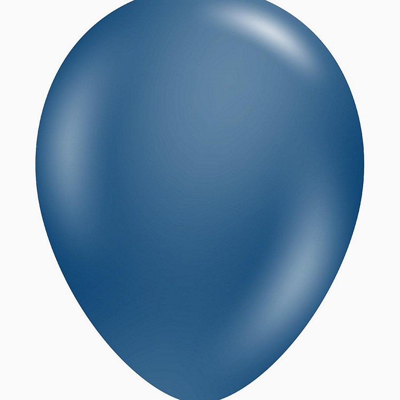Edge Collections - 5" - Navy Blue - Pastel Balloons Image