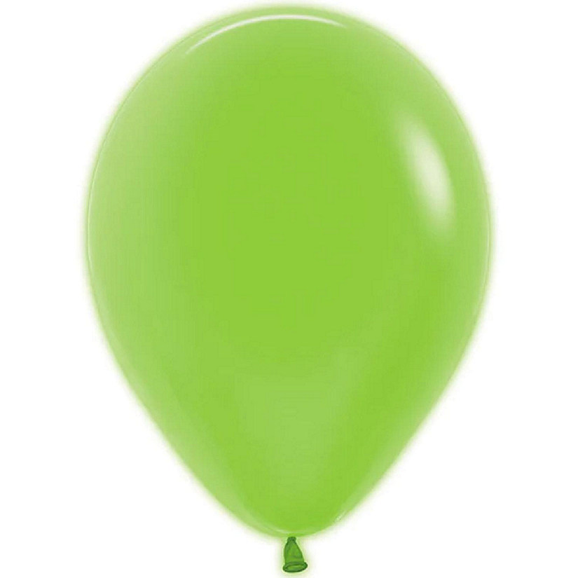 Edge Collections - 5" - Neon Green Balloons Image