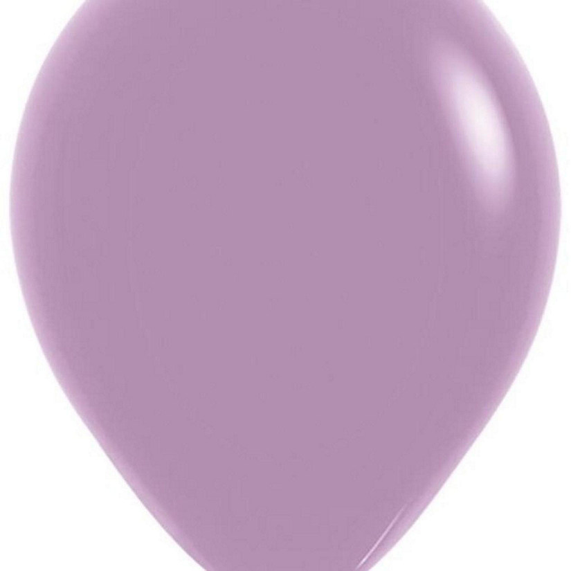 Edge Collections - 5" - Pastel Lavender Balloons Image