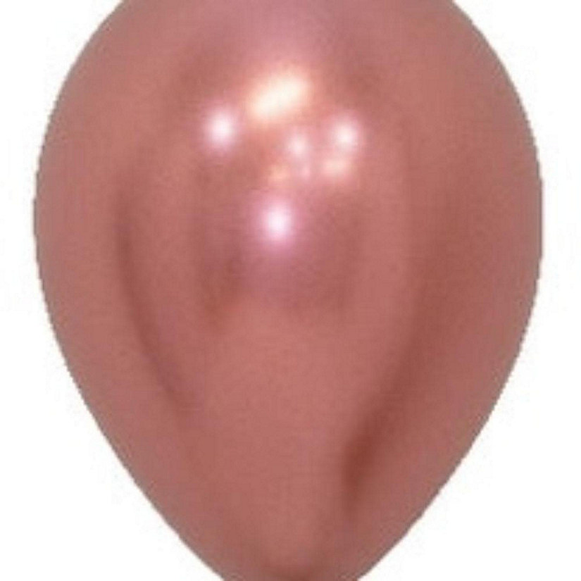 Edge Collections - 5" - Reflex Rose Gold Balloons Image