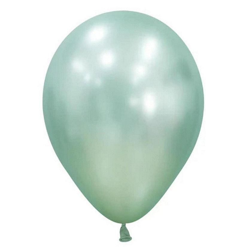 Edge Collections - 5" - Silk Cool Mint Green Balloons Image