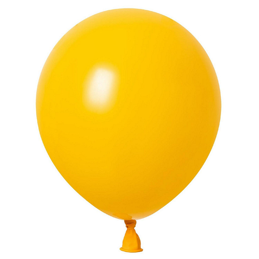 Edge Collections - 5" - Yellow - Premium Latex Balloon Image