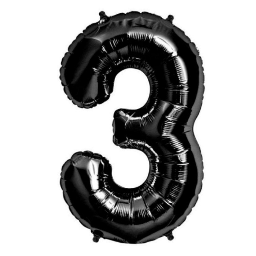 Edge Collections - 52" - Black - Foil Number 3 Image