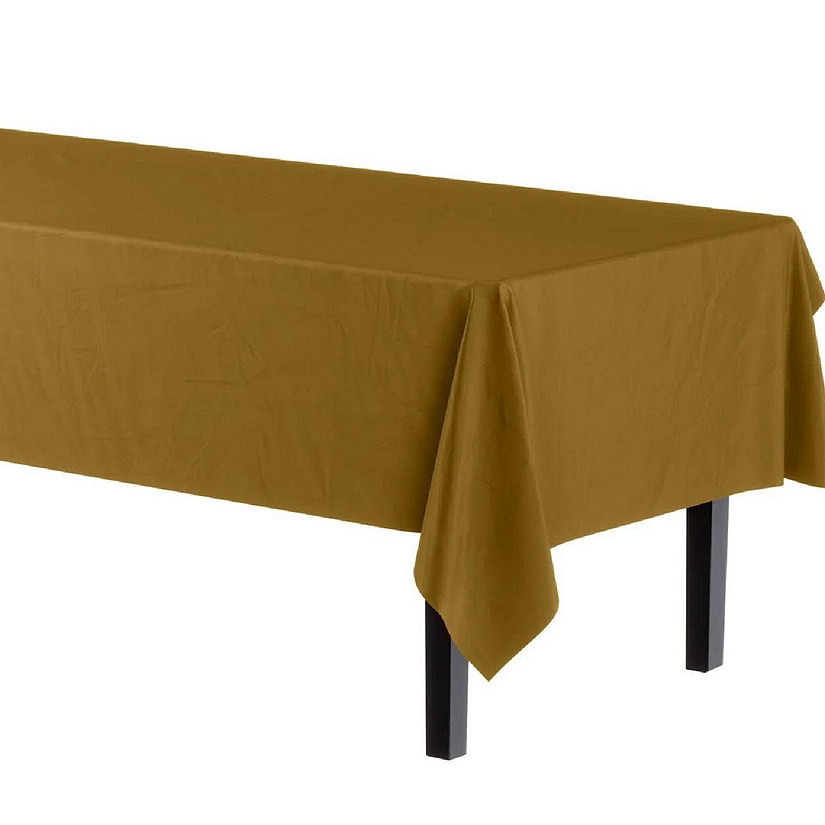 Edge Collections - 54" x 108" - Green - Durable Tablecovers Image
