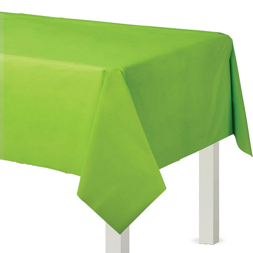 Edge Collections - 54" x 108" - Green - Solid Color Table Cover Image