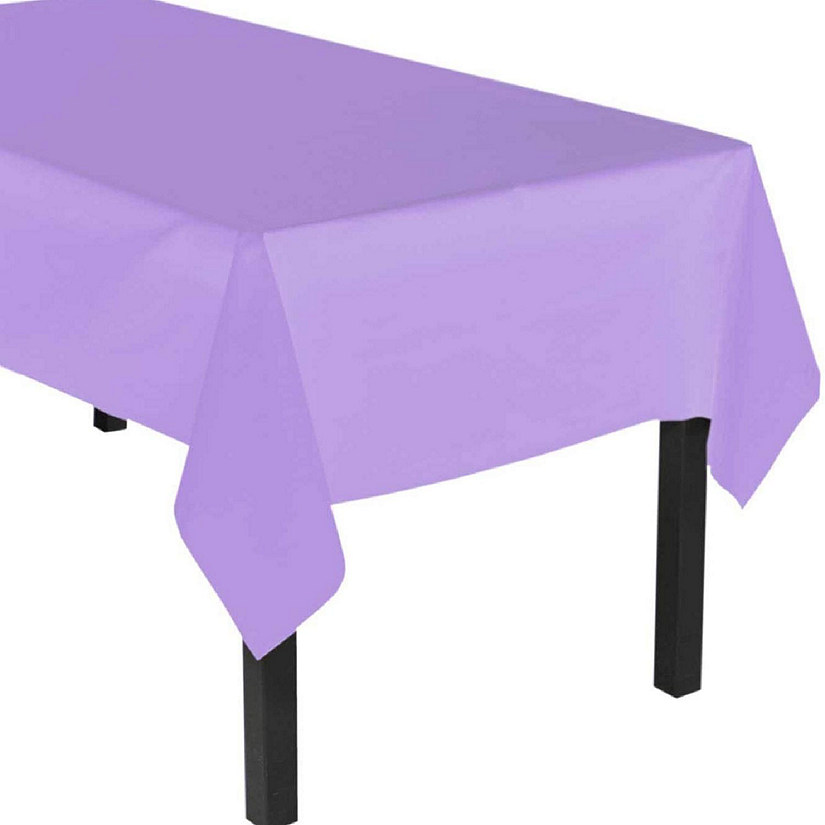 Edge Collections - 54" x 108" - Lavender - Elegant Tablecovers Image