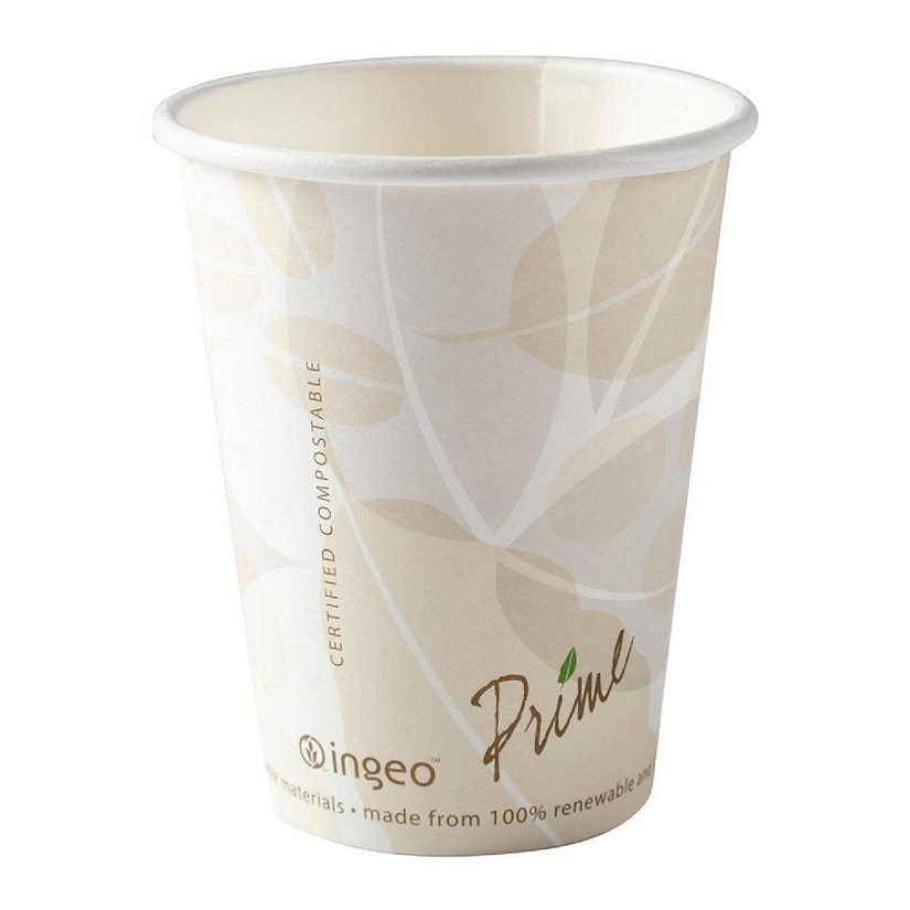 Edge Collections  - 8" - Multicolor - Hot Coffee Cups Lined with PLA! Image