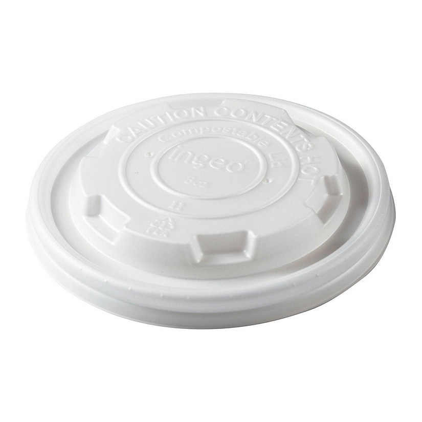 Edge Collections  - 8" - White - Food Container Lids! Image