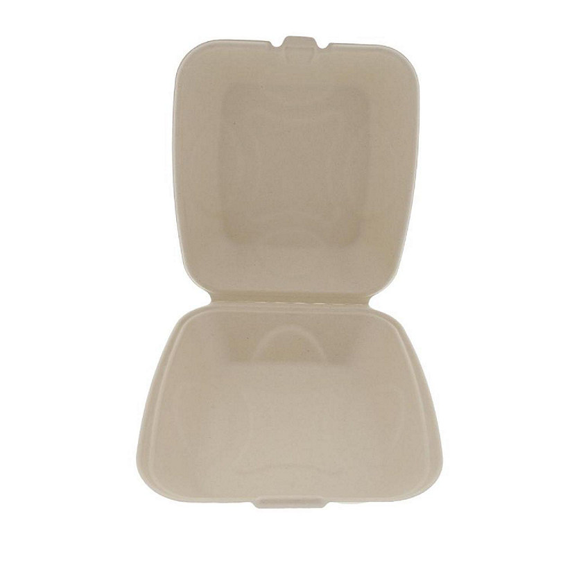 Edge Collections  - 8" X 8" X 2.5" - Medium Molded Fiber Clamshell! Image