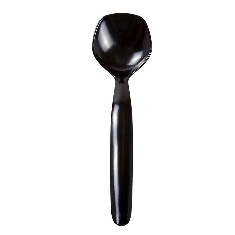 Edge Collections  - Black Individually Wrapped Serving Spoon! Image