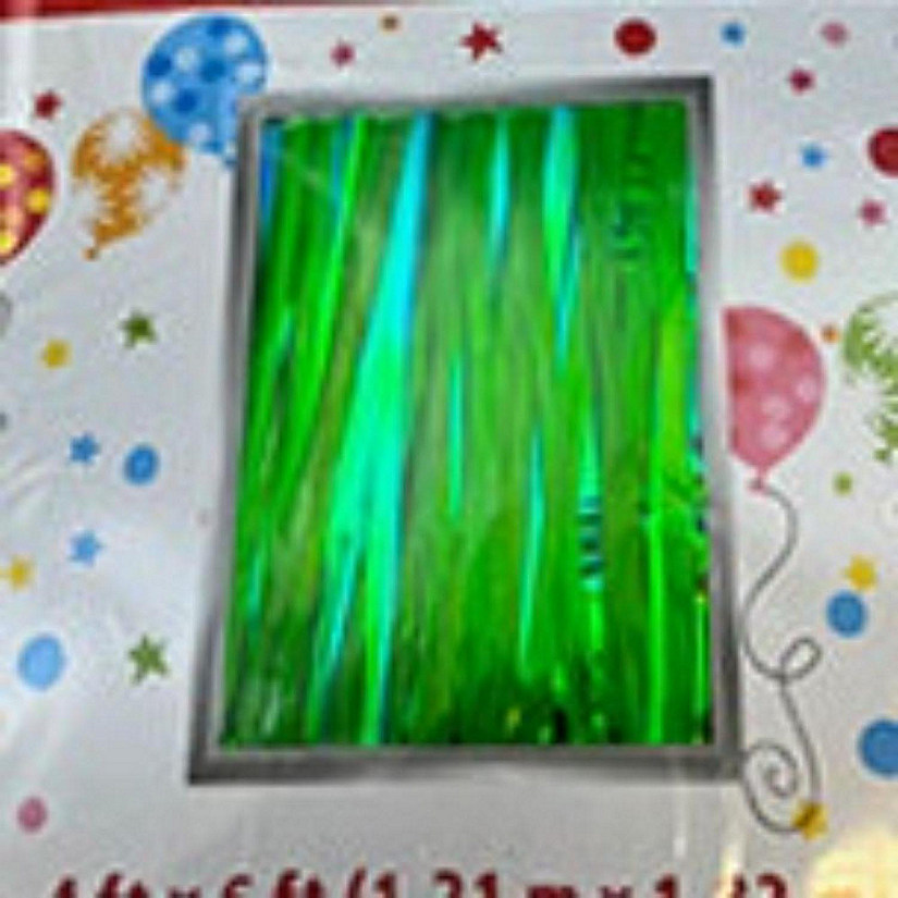 Edge Collections - Green - Magic Foil Door Curtains Image