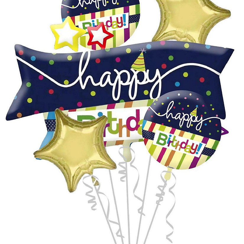 Edge Collections - Multicolor - Foil Balloon Bouquet Image