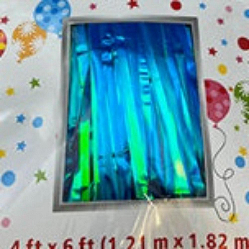 Edge Collections - Multicolor - Straight Magic Foil Door Curtains Image