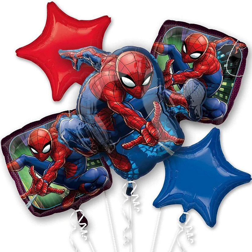 Edge Collections - Multicolor - Superhero Balloon Bouquet Image