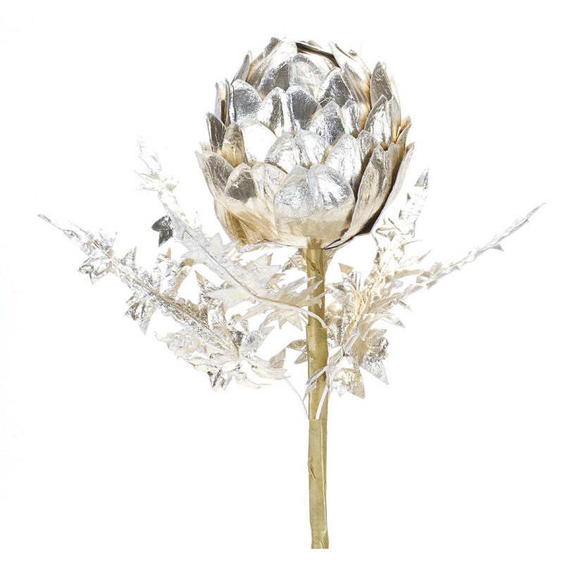 Edge Collections - Silver - Metallic Artichoke Stem! Image
