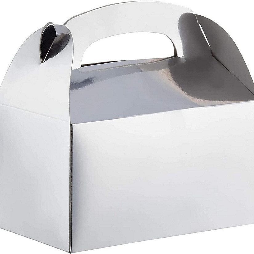 Edge Collections - Silver Treat Boxes Image