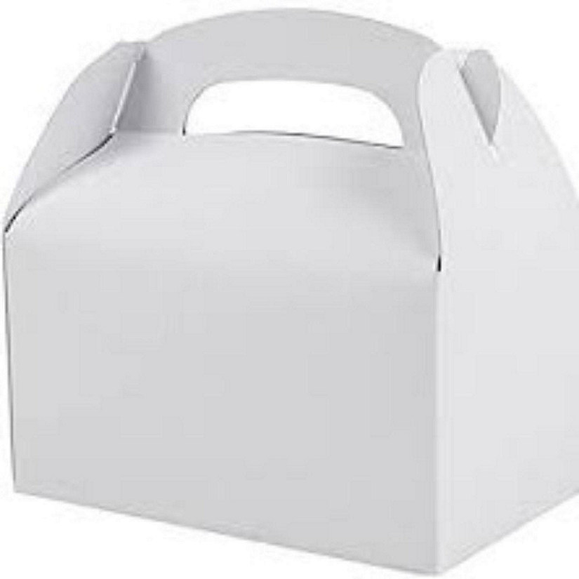 Edge Collections - White - Solid Color Treat Boxes Image