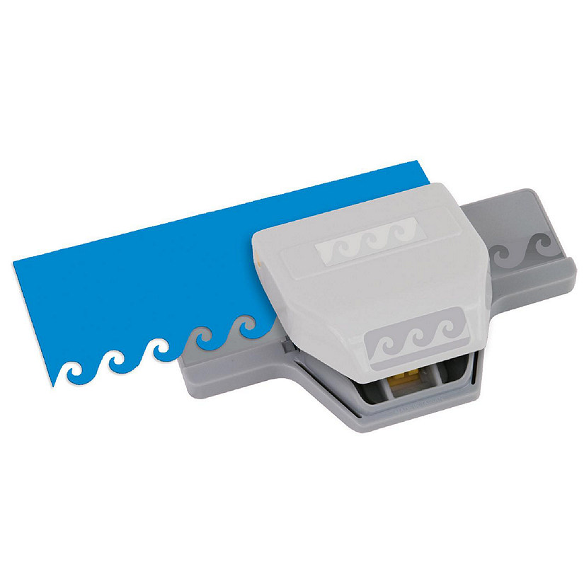 Edge Punch-Tidal Waves, 2"X1" Image