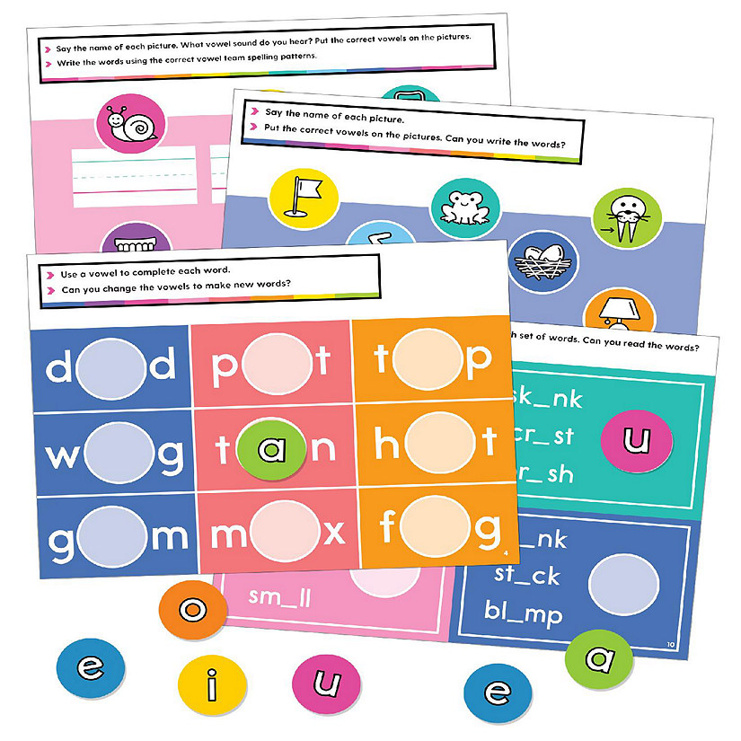 Edu-Clings Silicone Center: Vowels Image