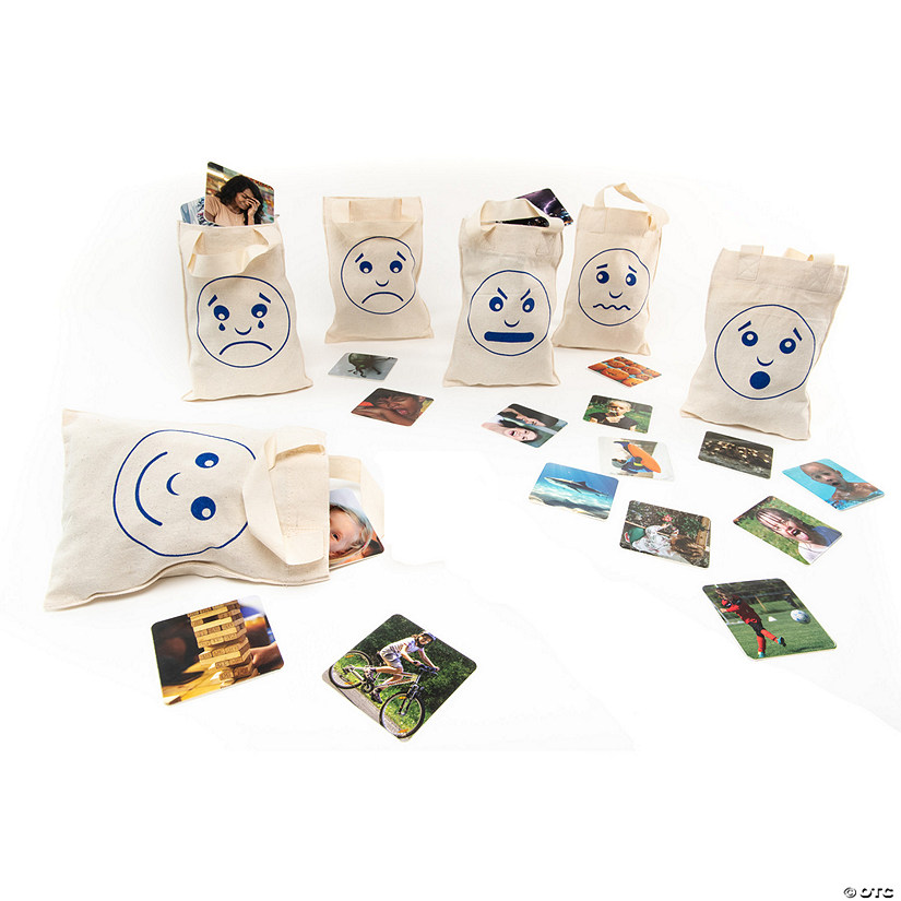 Educational Advantage Feelings Emotions Sorting Bags Image