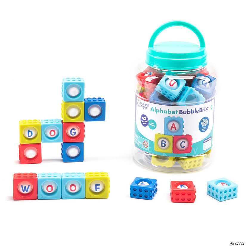 Educational Insights Alphabet BubbleBrix Image