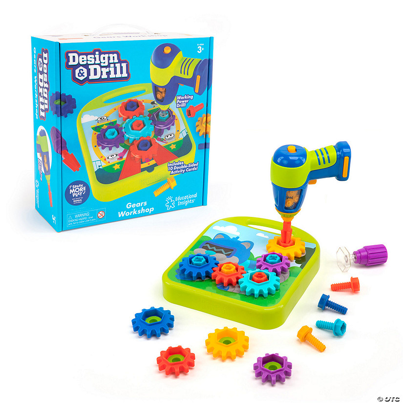 Educational Insights Design &amp; Drill Gears Workshop Image