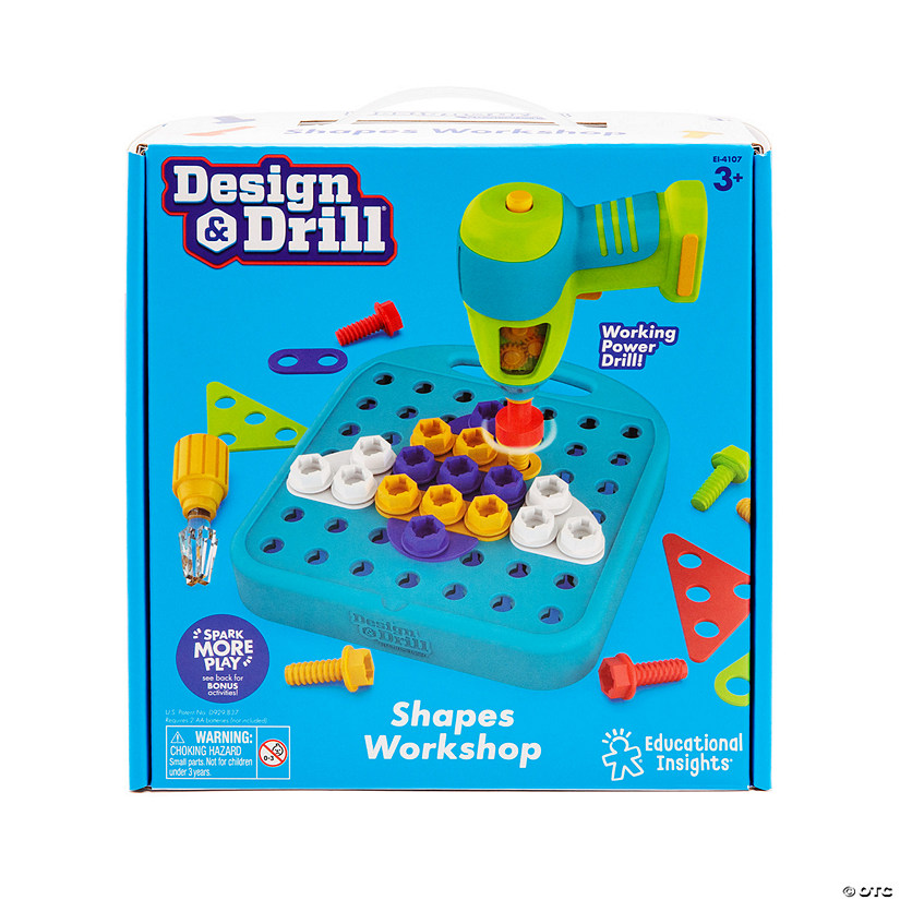 Educational Insights Design &amp; Drill Shapes Workshop Image