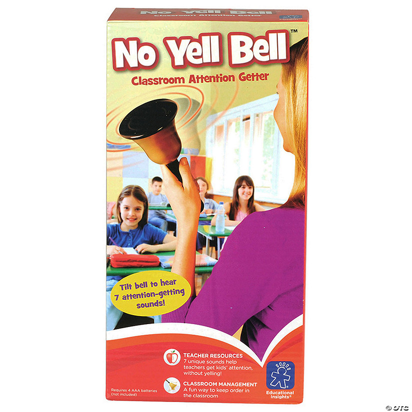 Educational Insights No Yell Bell Classroom Attention-Getter Image