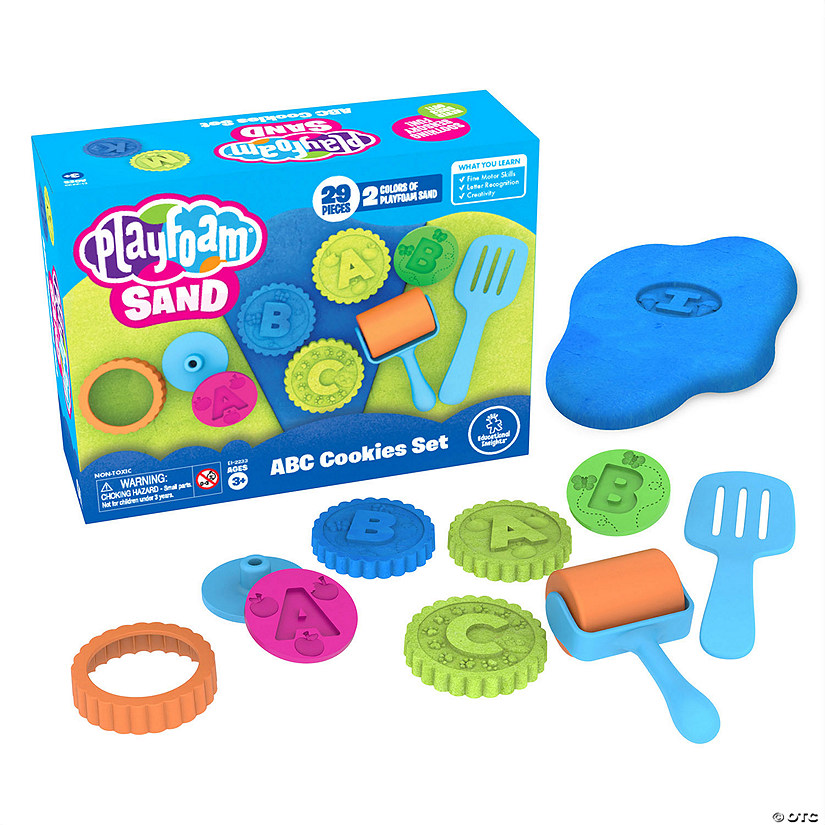 Educational Insights Playfoam Sand ABC Cookies Set Image
