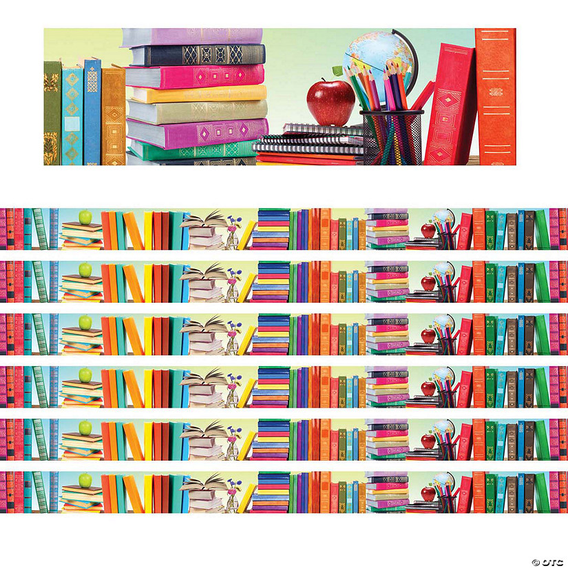 Edupress Book Parade Photo Border, 35 Feet Per Pack, 6 Packs Image