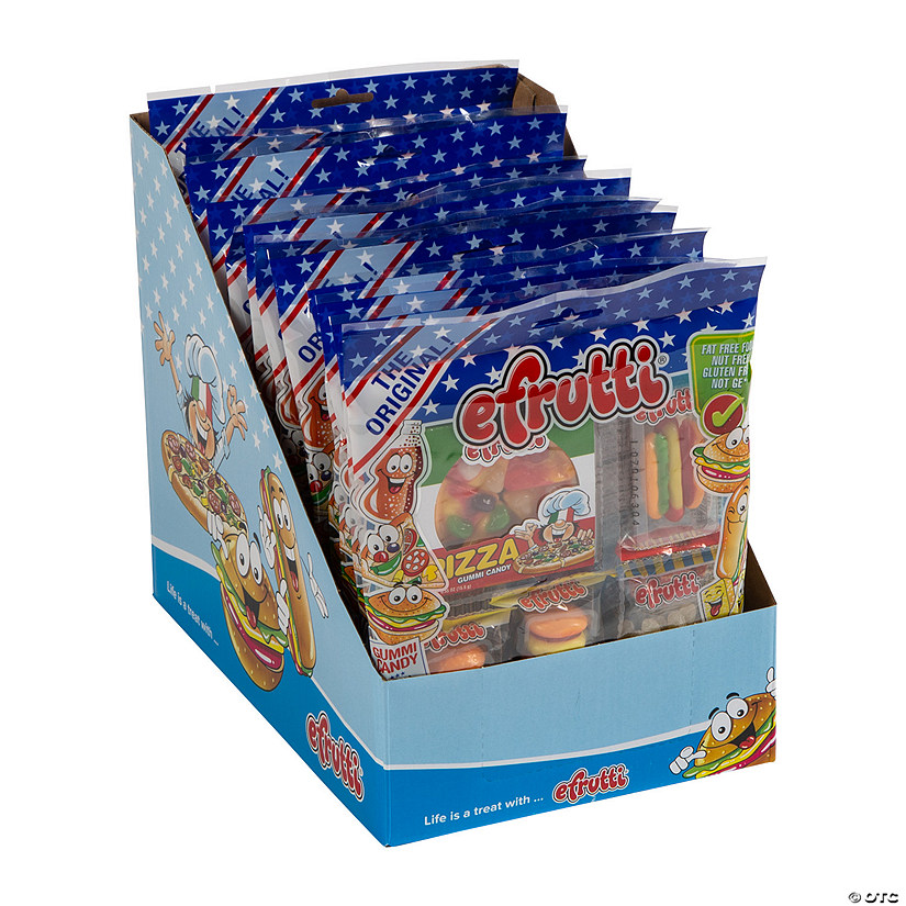 Efrutti<sup>&#174;</sup> Lunch Bag Gummi Candy Packs - 12 Pc. Image