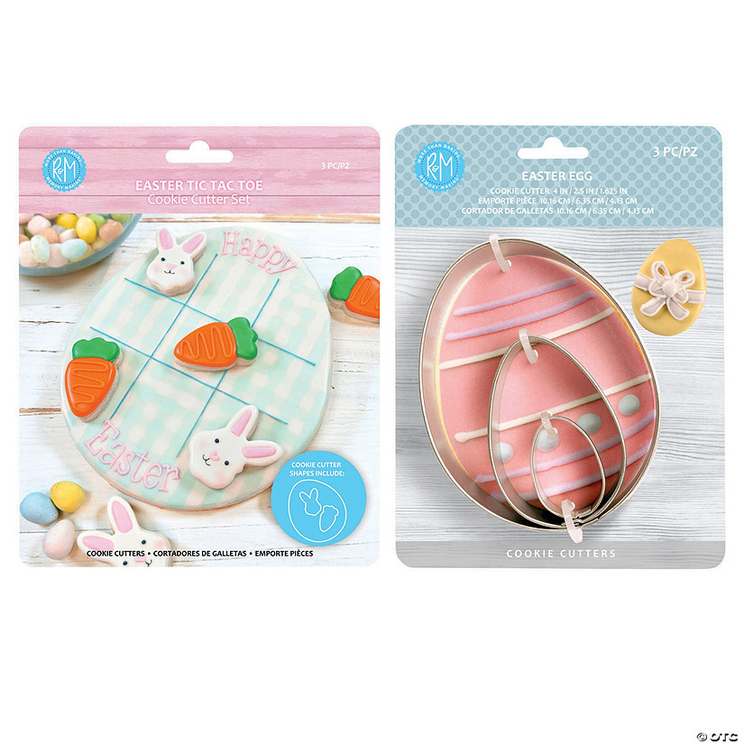 Egg and Easter 6 Piece Cookie Cutter Set Image