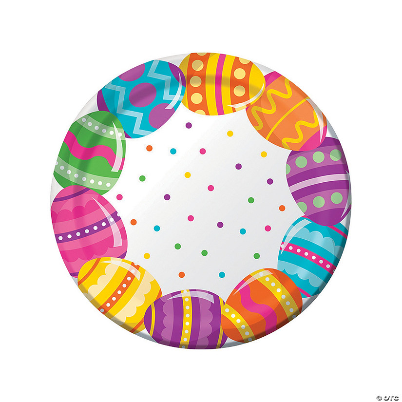 Egg Fun Paper Dinner Plates - Discontinued