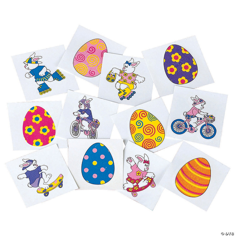 Egg-Streme Easter Tattoos Image