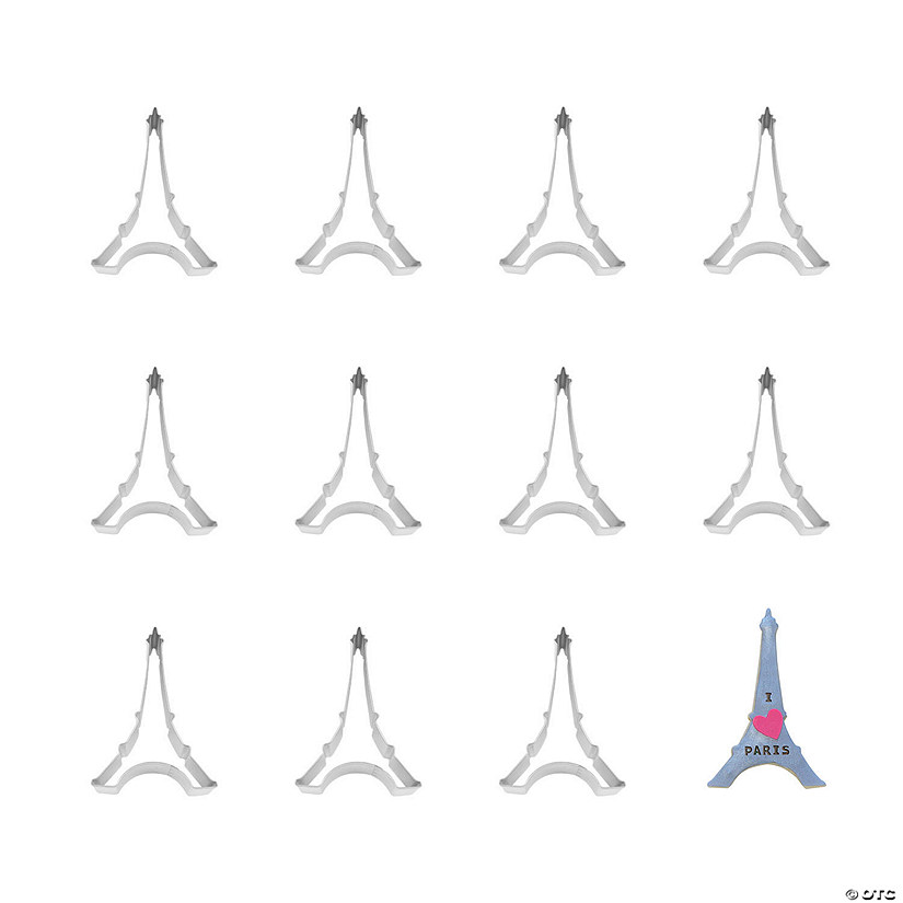 Eiffel Tower 4.5" Cookie Cutters Image