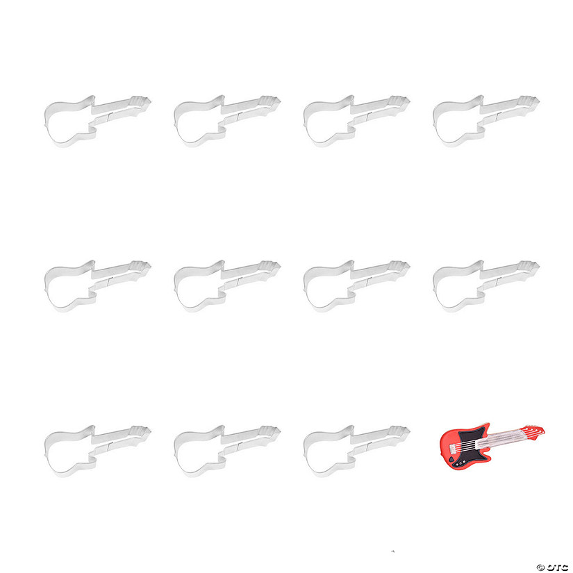 Electric Guitar 5" Cookie Cutters Image