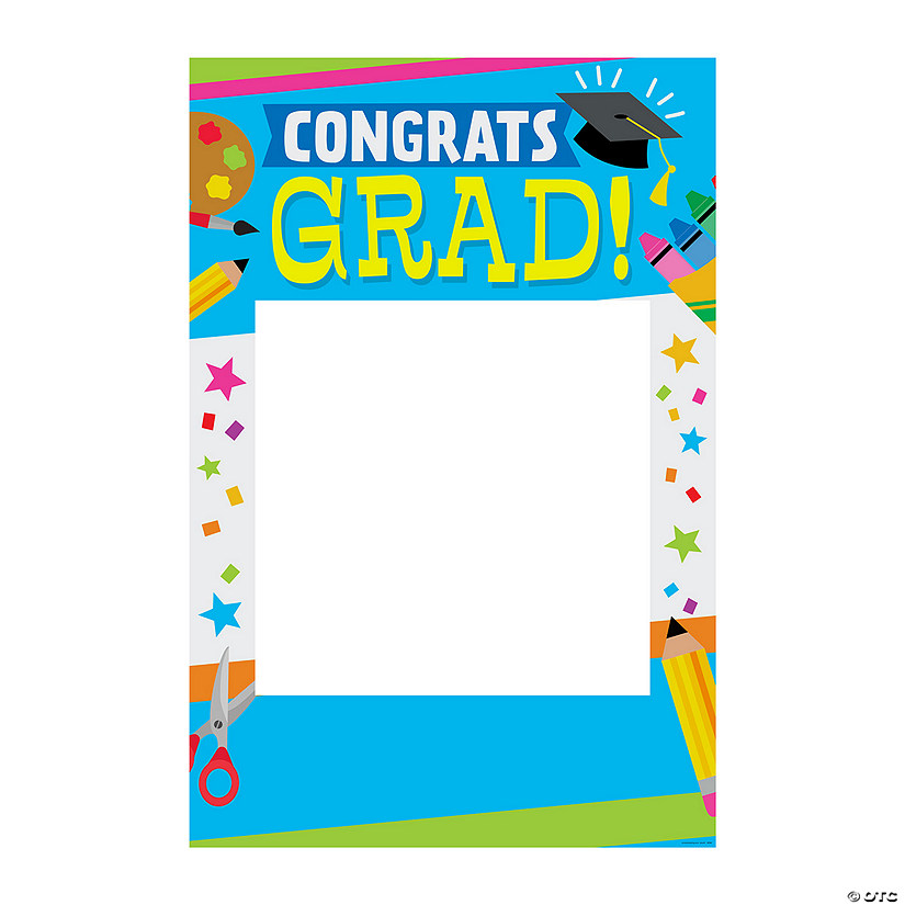 Elementary Grad Photo Booth Frame Image