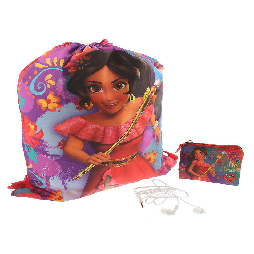 Elena of Avalor Girls Backpack Headphones and Coin Purse Boxed Gift Set (Elena Multi) Image