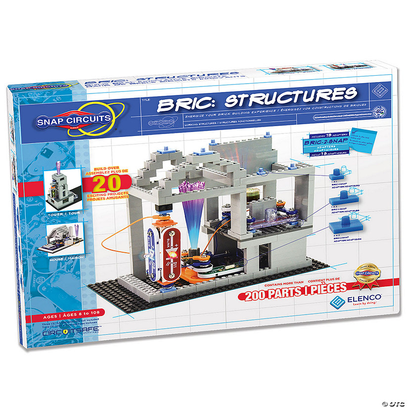 Elenco Snap Circuits Bric, Structures Image